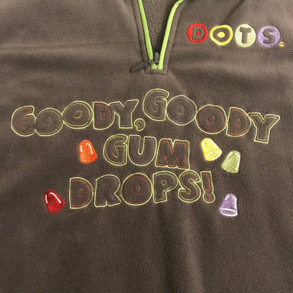 TOOTSIE ROLL Unisex Fleece DOTS Candy Youth XL 16/18 - Picture 4 of 7